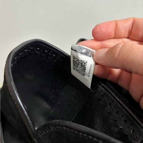 UGG Darling Black Suede Bronze Stud Harness Slip On Ankle Boots - Picture 8 of 10